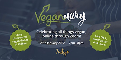 Indigo's Virtual Veganuary Event tickets