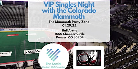 VIP Singles Night with the Colorado Mammoth tickets
