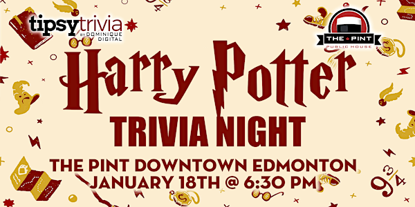 Harry Potter Trivia Night - Jan 18th 6:30pm - The Pint Downtown