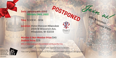ASID Wisconsin Holiday Party 2022! tickets