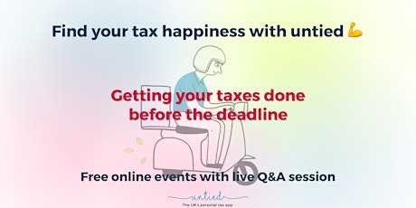 untied x Deliveroo - getting your taxes done before the deadline tickets