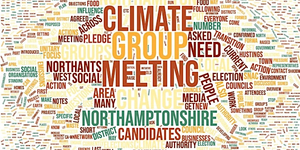 Climate Action - West Northamptonshire Monthly Meeting January 2022