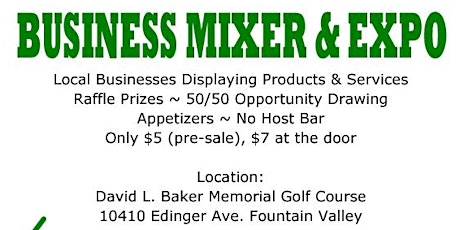 Fountain Valley Chamber-SuperStarz Spring Business Mixer & Expo primary image