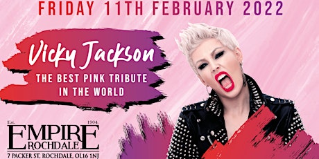 PiNK -The best tribute in the world- Vicky Jackson UK Tour tickets