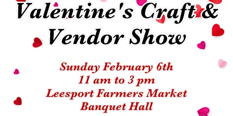 Valentines Craft & Vendor Show tickets
