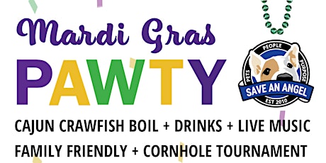 Mardi Gras Pawty tickets
