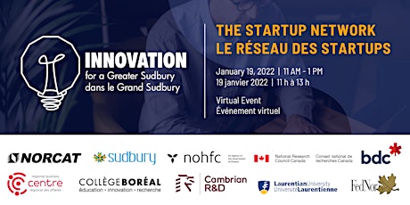 Innovation for a Greater Sudbury: The Startup Network entradas