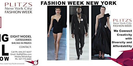 MODEL AUDITION FOR NEW YORK FASHION WEEK tickets