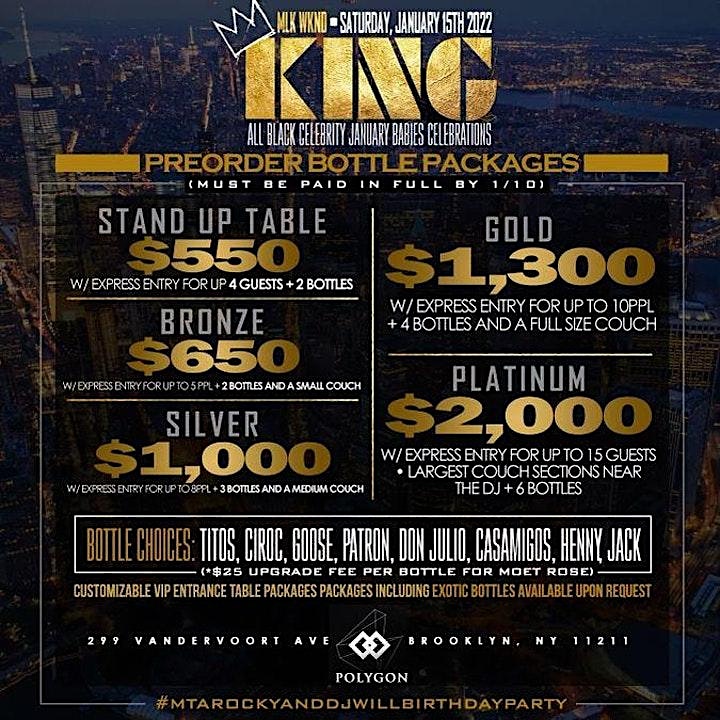 
		KING - The All Black January Babies Bday Celebration - STAG ent image
