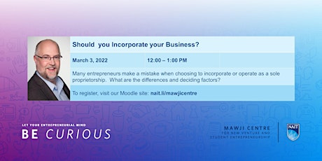 Should I Incorporate my Business? tickets
