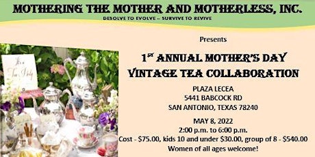 VINTAGE MOTHER'S DAY TEA COLLABORATION! tickets