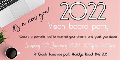 It's A New You 2022 Vision Board Party tickets
