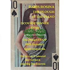 Paris Rosina, The Plough & The Piano tickets