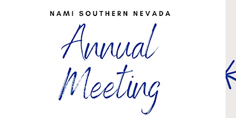 NAMI Southern Nevada Annual Meeting
