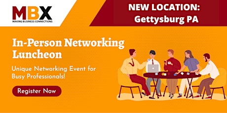 Gettysburg, PA In-Person Networking Luncheon tickets