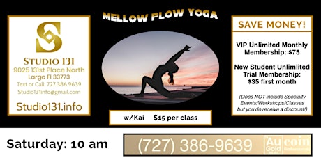 Mellow Flow Yoga tickets