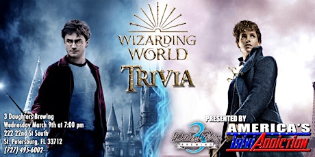 Wizarding World Themed Trivia -ONE TICKET PER TEAM tickets