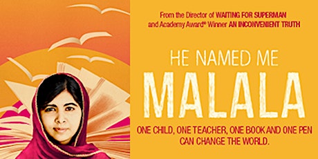 STRATFORD & WEST HAM COMMUNITY CINEMA: HE NAMED ME MALALA FOLLOWED BY PANEL primary image