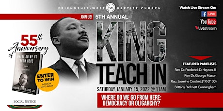 5th Annual MLK Teach-In primary image