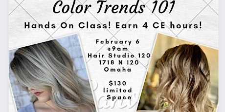 Color Trends 101 tickets