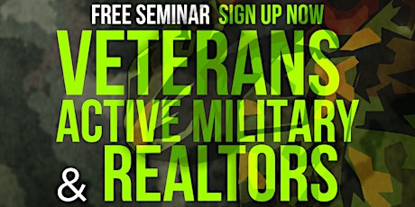 TRUTH about the VA Home Loan Benefit all Veterans deserve to know San Diego tickets