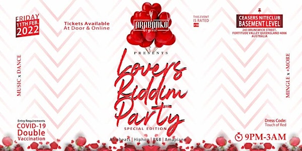 Lovers Riddim Party~~ Special Edition 2022