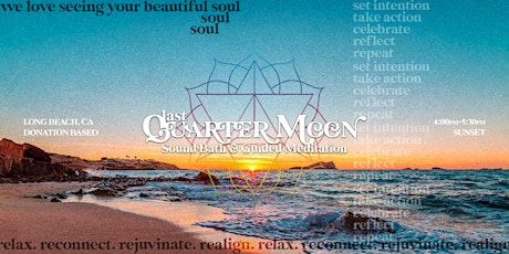Last Quarter Moon Sunset Sound Bath & Guided Meditation tickets
