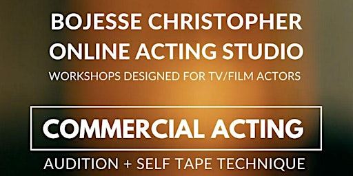Imagem principal de Commercial Acting (TV): Self Tape + Live Virtual Audition Technique