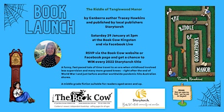 Book Launch - The Riddle of Tanglewood Manor by Tracey Hawkins tickets