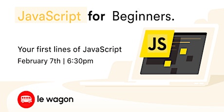 JavaScript for Beginners biglietti