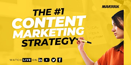 The Number One Content Marketing Strategy tickets
