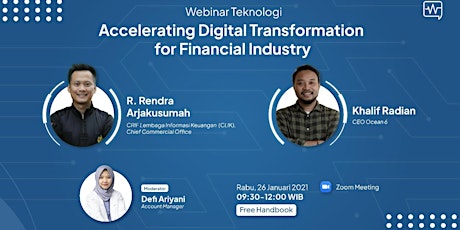 Accelerating Digital Tranformation for Financial Industry tickets