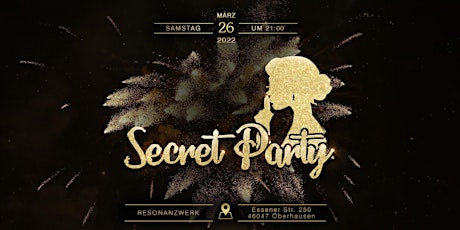 Secret Party | Grand Opening Tickets