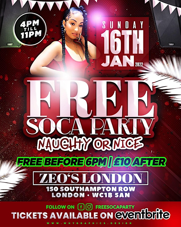 
		Free Soca Party - Naughty or Nice image
