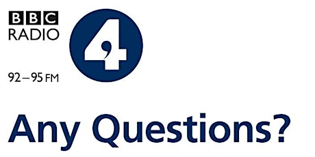 BBC Any Questions at Pip and Jims tickets