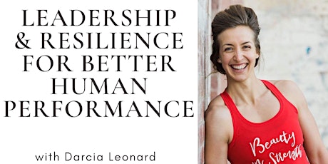 Leadership & Resilience for better human performance tickets