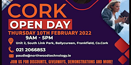 Northwood Technology Cork OPEN DAY tickets