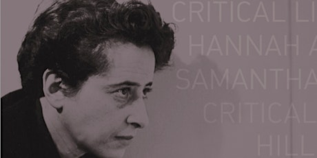 Samantha Rose Hill in conversation on Hannah Arendt tickets