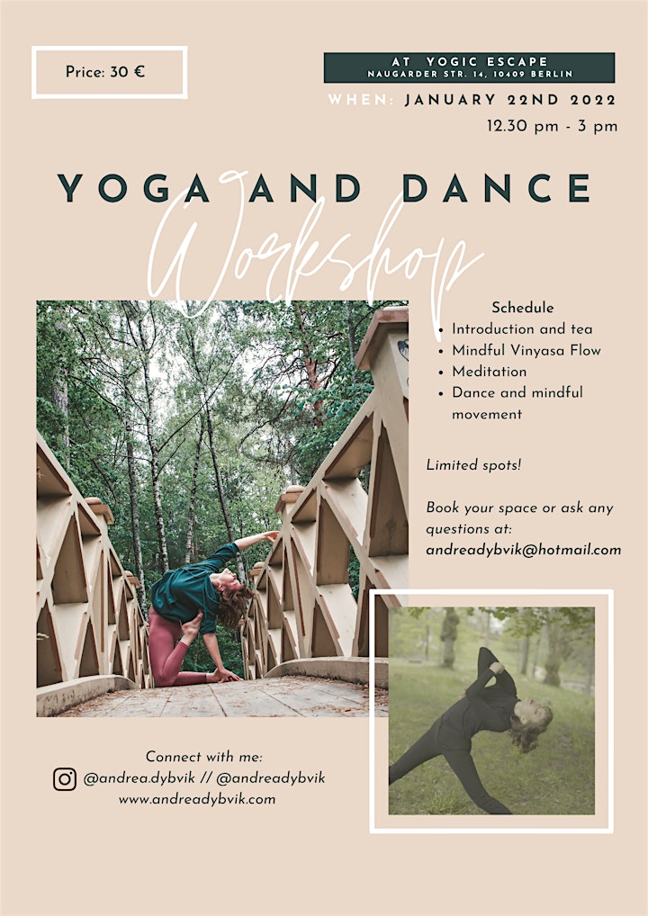 Yoga and Dance Workshop image