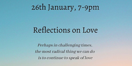 Reflections on Love - with Donal Dorr tickets