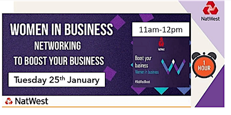 Women in Business Networking for Sussex and Kent - January (First of 2022!) tickets