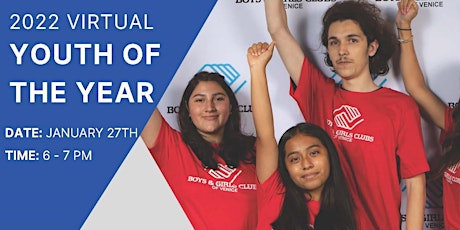 2022 Virtual Youth of the Year Award Ceremony tickets