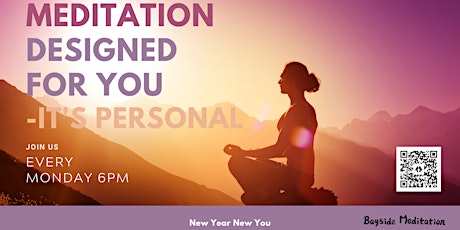 Meditation Designed for you-It's Personal tickets