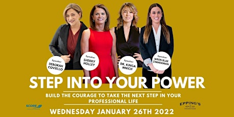 Step Into Your Power!  Take the next step in your professional life. tickets