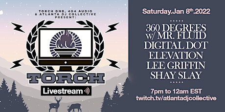 Torch: 100% DNB. January 8th. Live Stream 7pm!