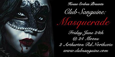 Club Sanguine - Masquerade primary image