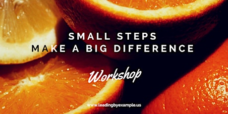 Small Steps Make A Big Difference primary image