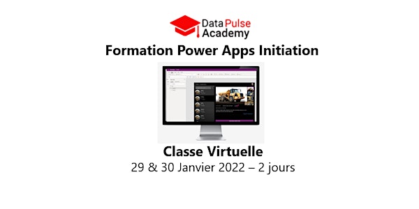 Power Apps Initiation (Débutant) - 2 jours - 29 & 30 Janvier 2022