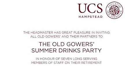 Old Gowers' Summer Drinks Party primary image