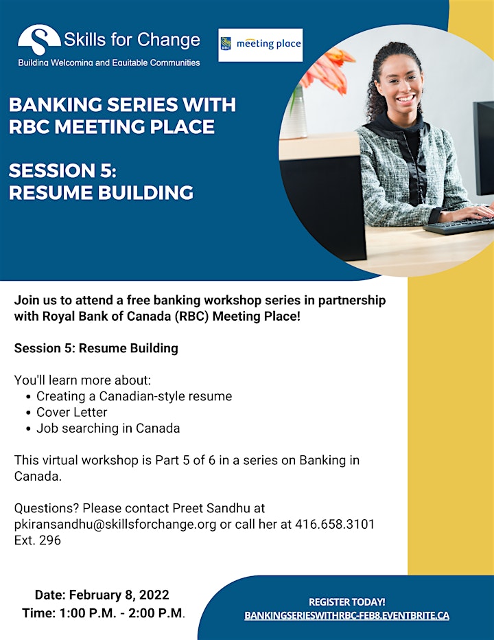 Online Workshop - Banking Series with Royal Bank of Canada Meeting Place image